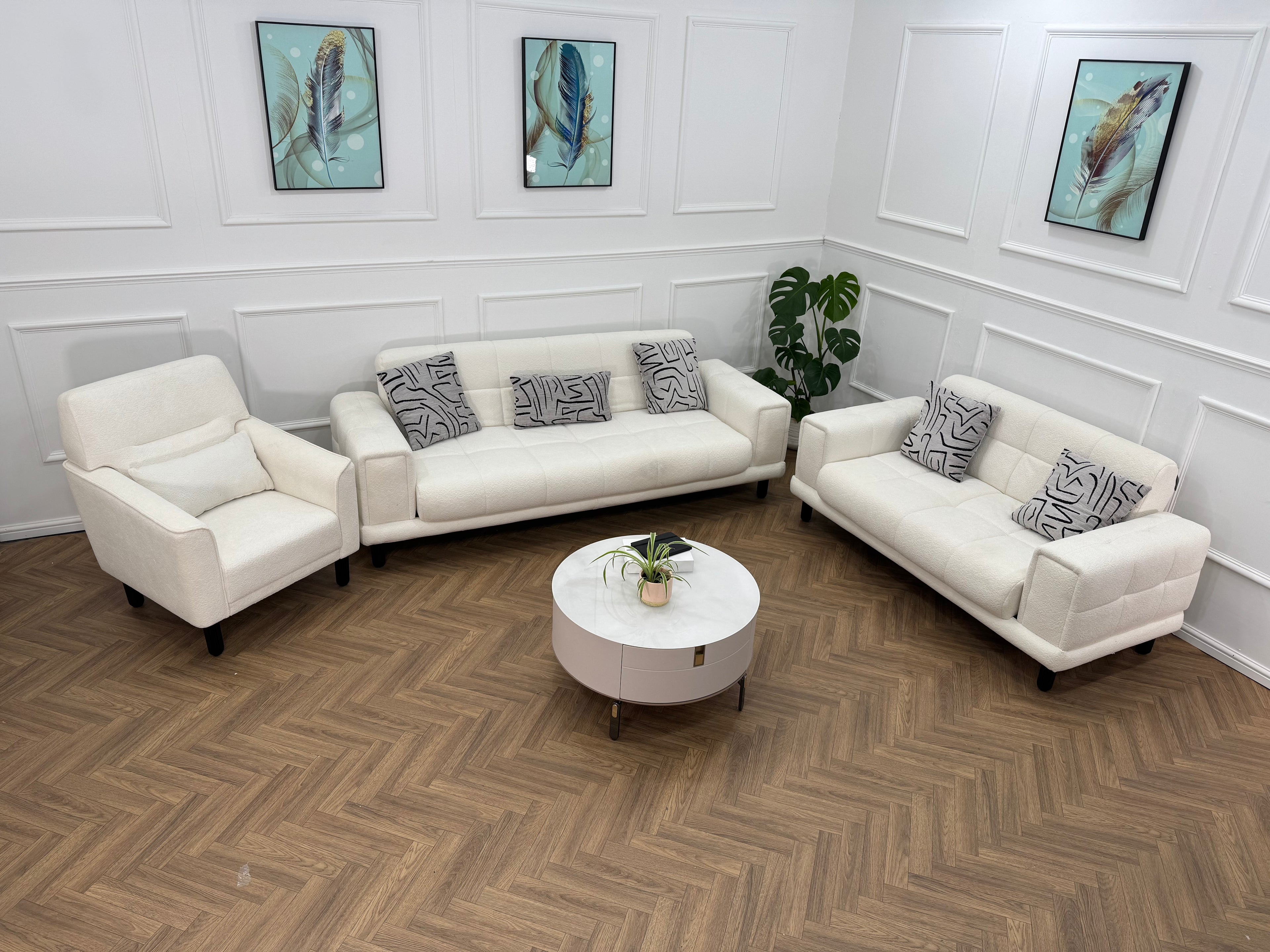 Flora Sofa Bed Set Teddy