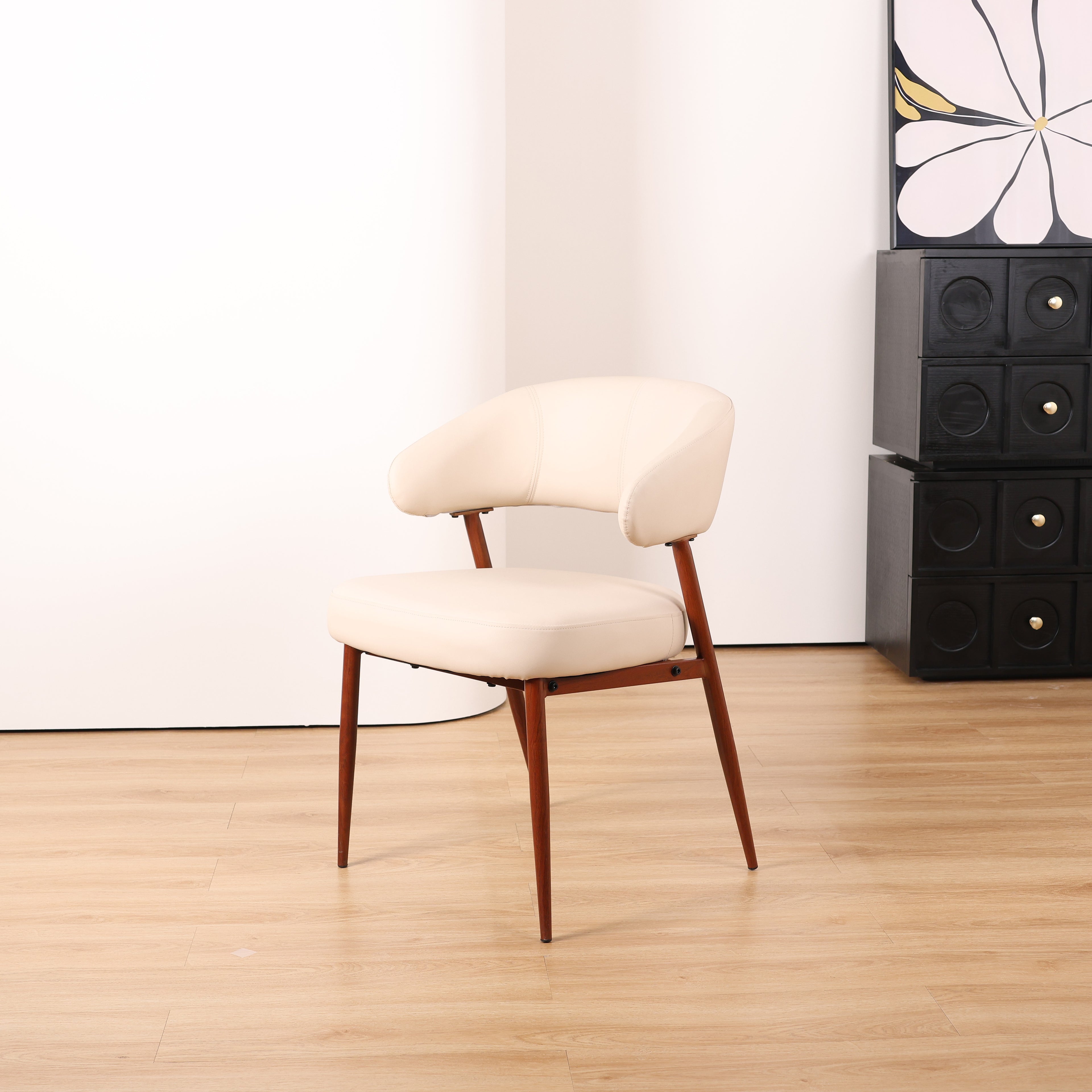 Mila Dining Chair-Beige