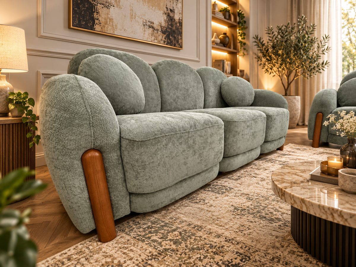 Daffodil Sofa Set – Modern 3+2+1 Living Room Sofa Collection