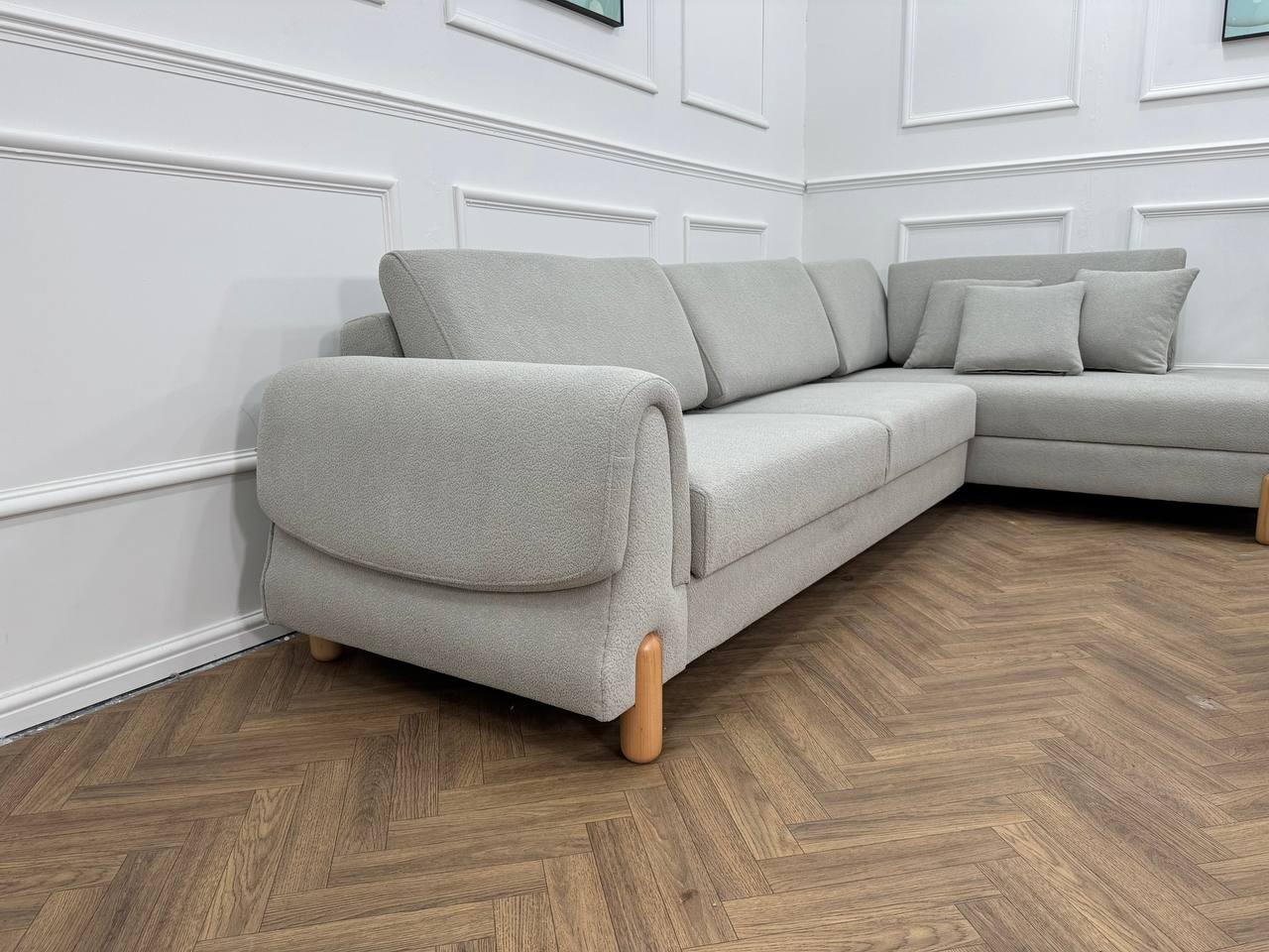 Lavender Corner Sofa bed storage