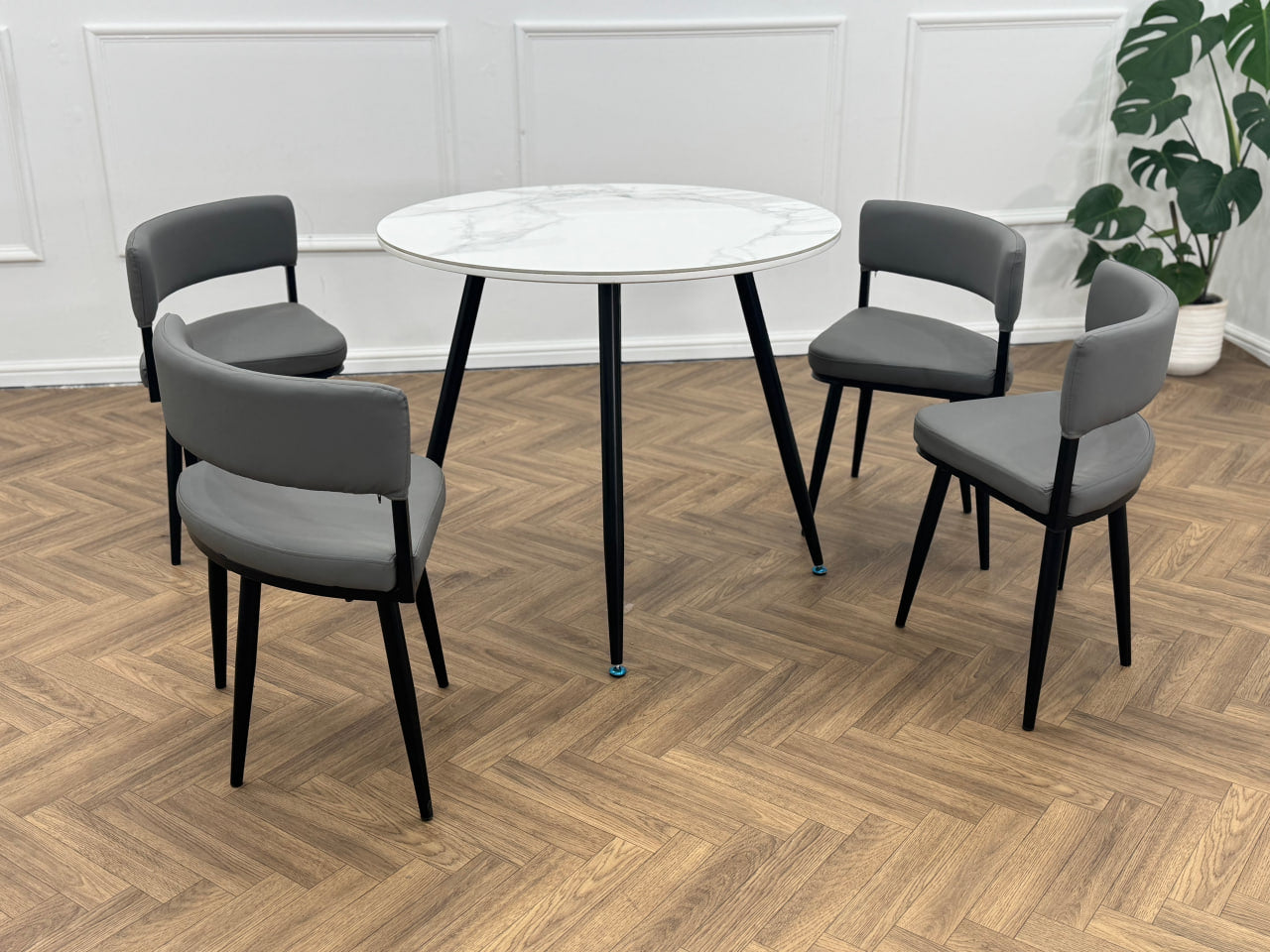 Oliver Nesting Dining Table set Round