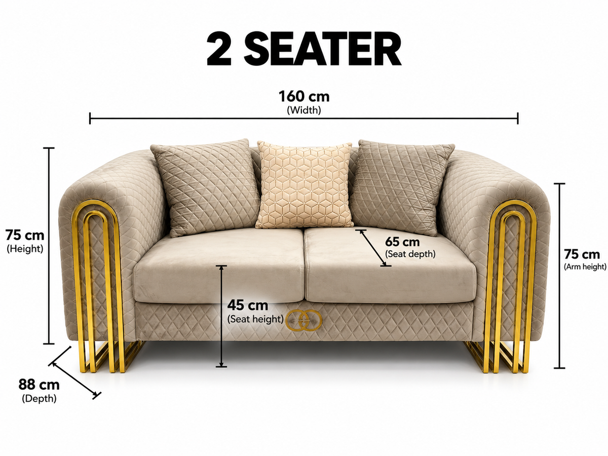 Lilac Luxury Sofa Set