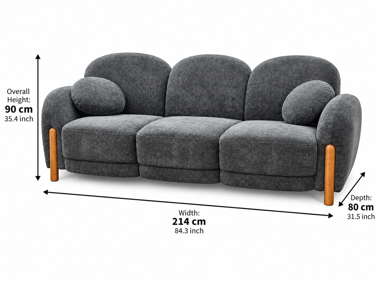 Daffodil Sofa Set – Modern 3+2+1 Living Room Sofa Collection
