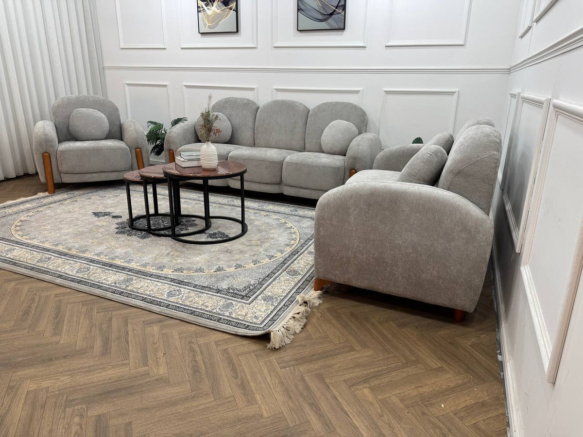 Daffodil Sofa Set – Modern 3+2+1 Living Room Sofa Collection