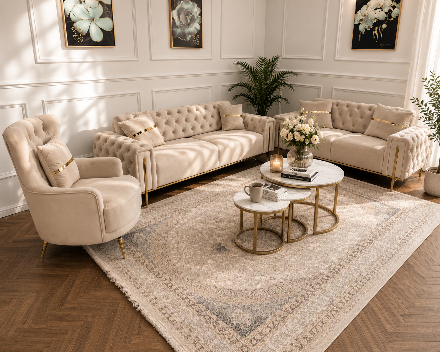 King Sofa Set