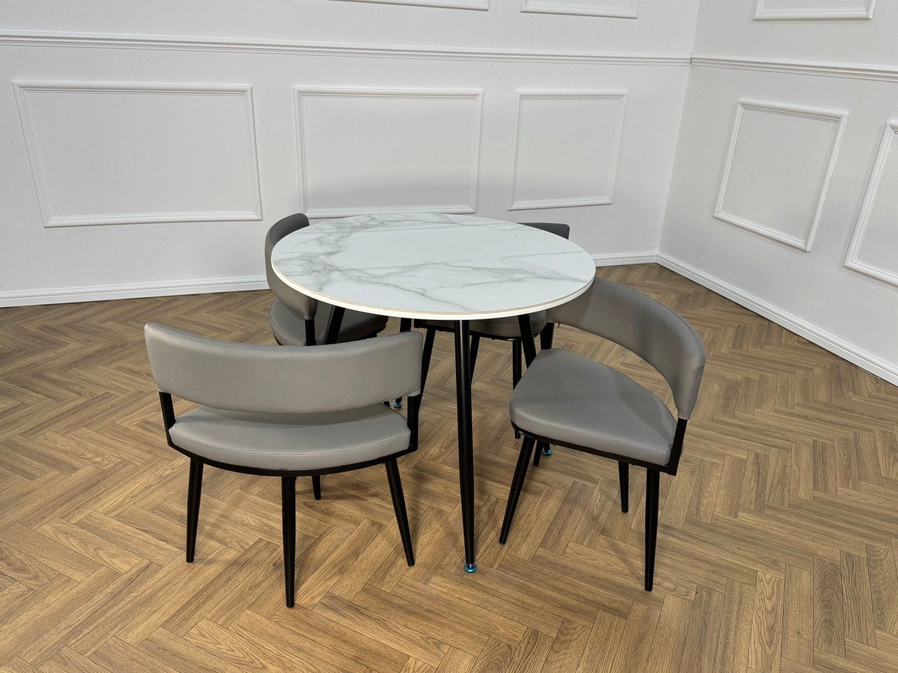 Oliver Nesting Dining Table set Round