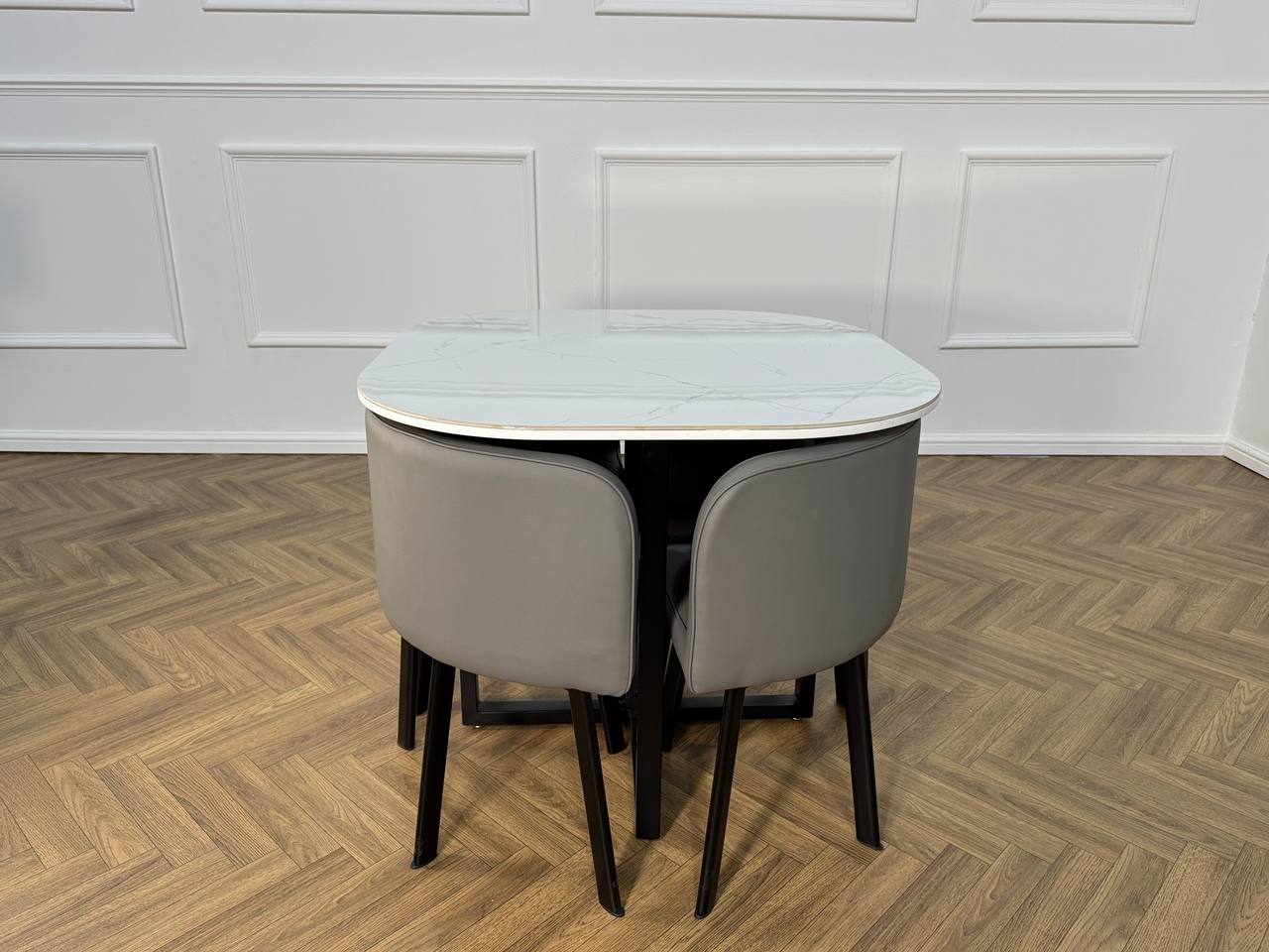 Oliver Nesting Dining Table set Square 2