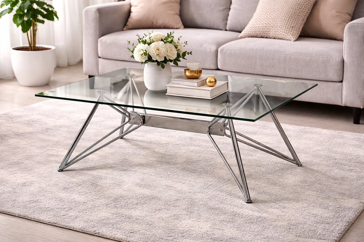 Light Gray Leora Coffee Table