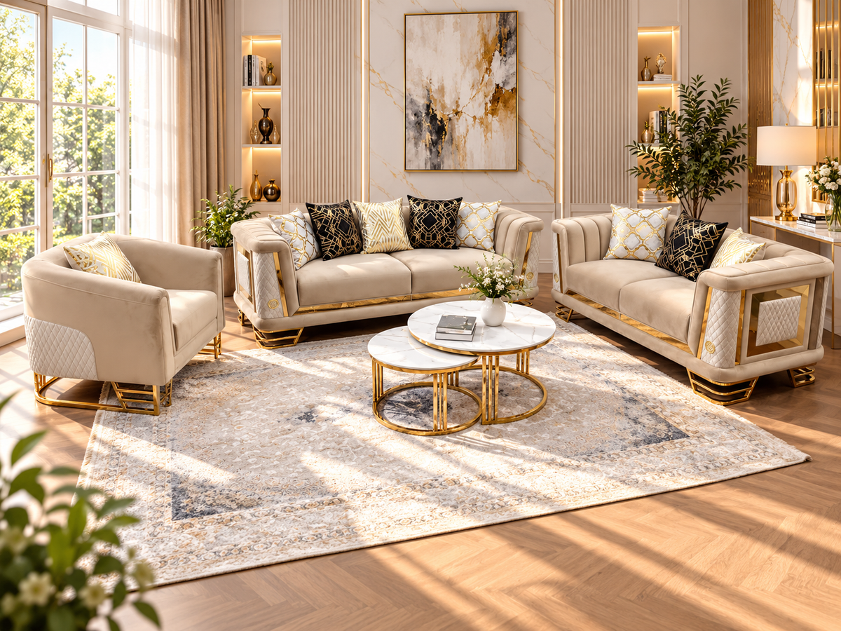 Rose Sofa Set