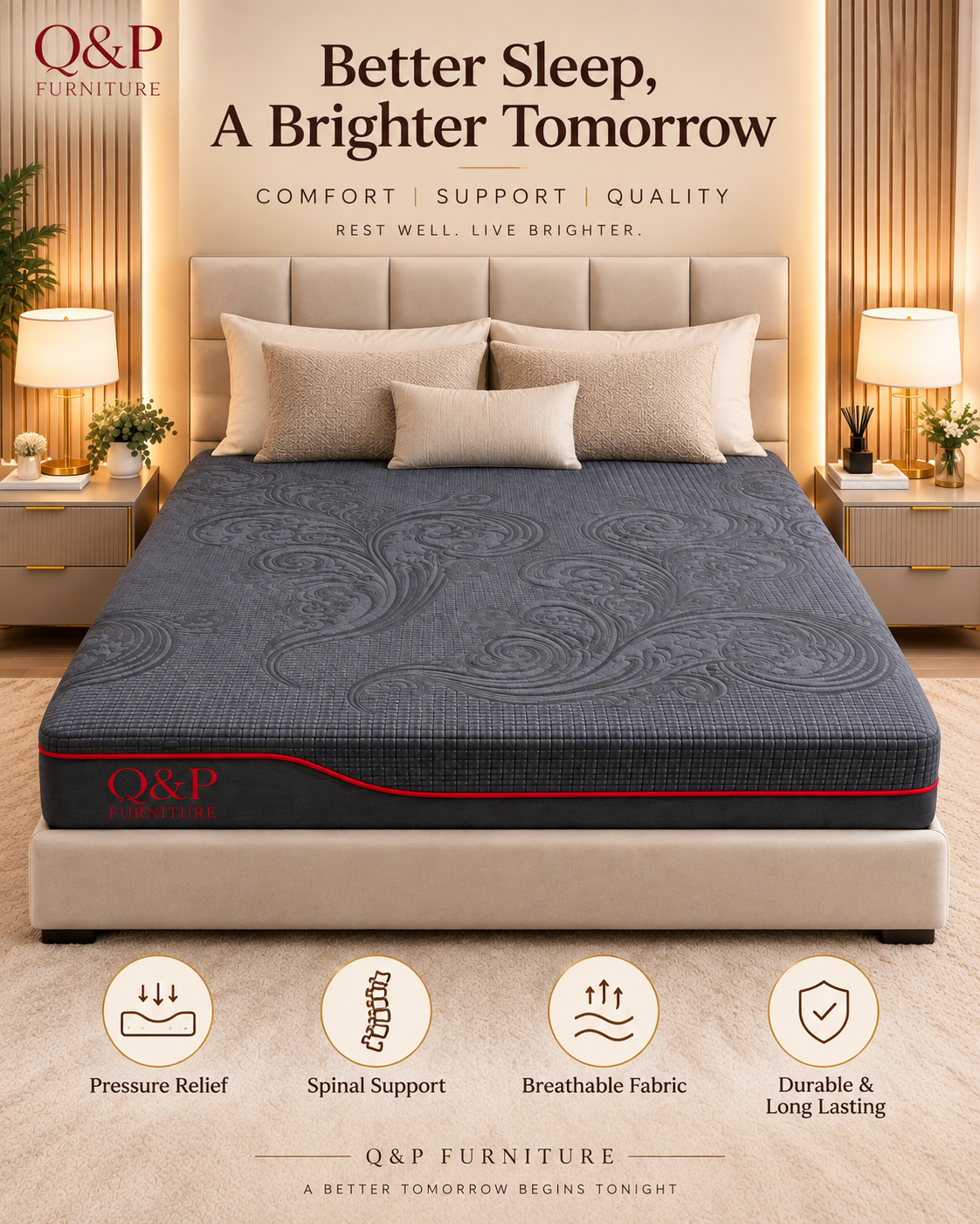 Gel Memory Foam Mattress
