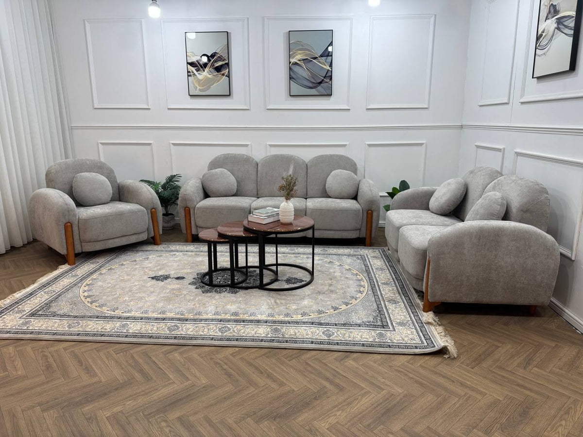 Daffodil Sofa Set – Modern 3+2+1 Living Room Sofa Collection