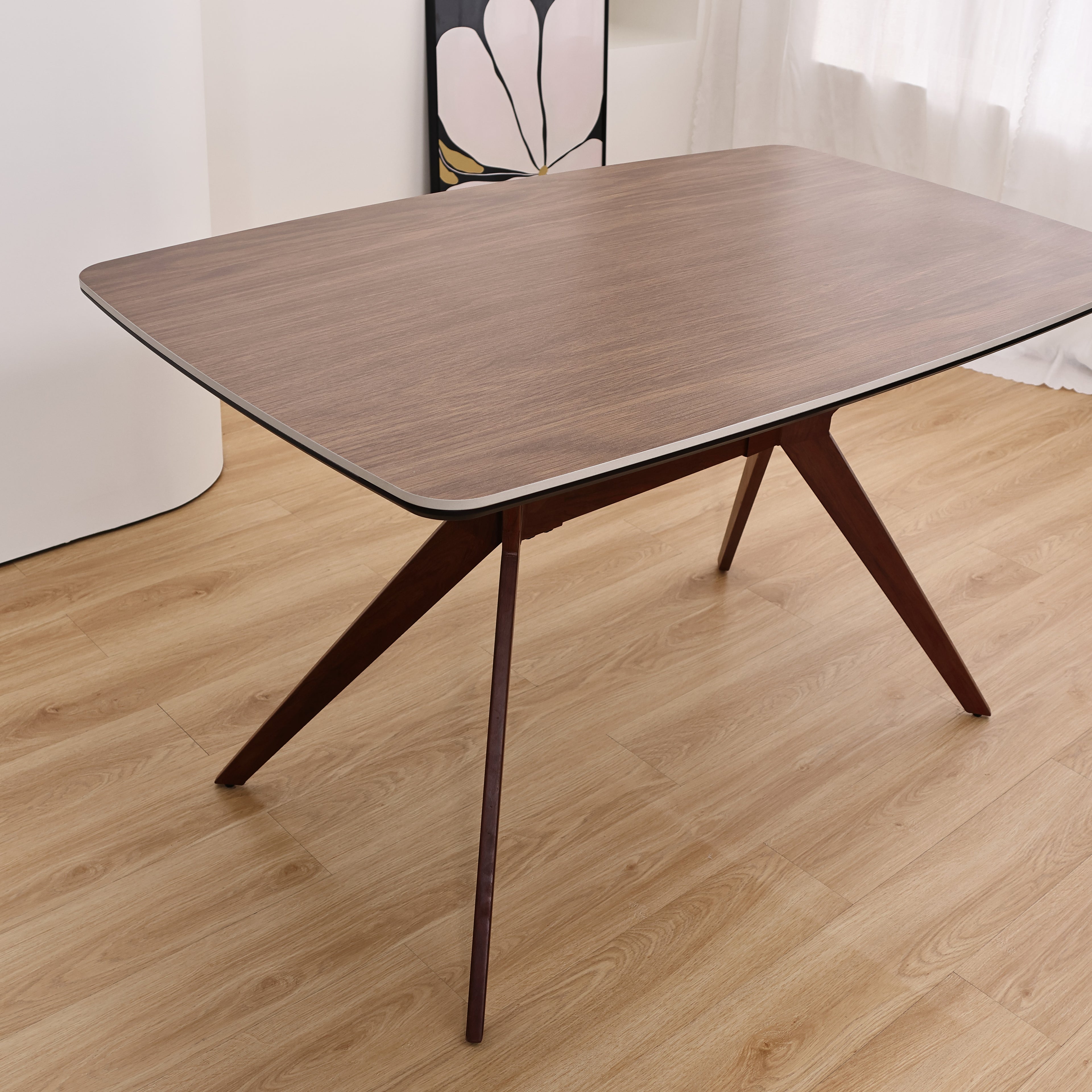 Zeno Dining Set-Dark Grey