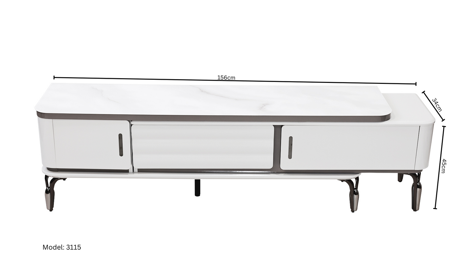 Tv stand - 3115  Extendable