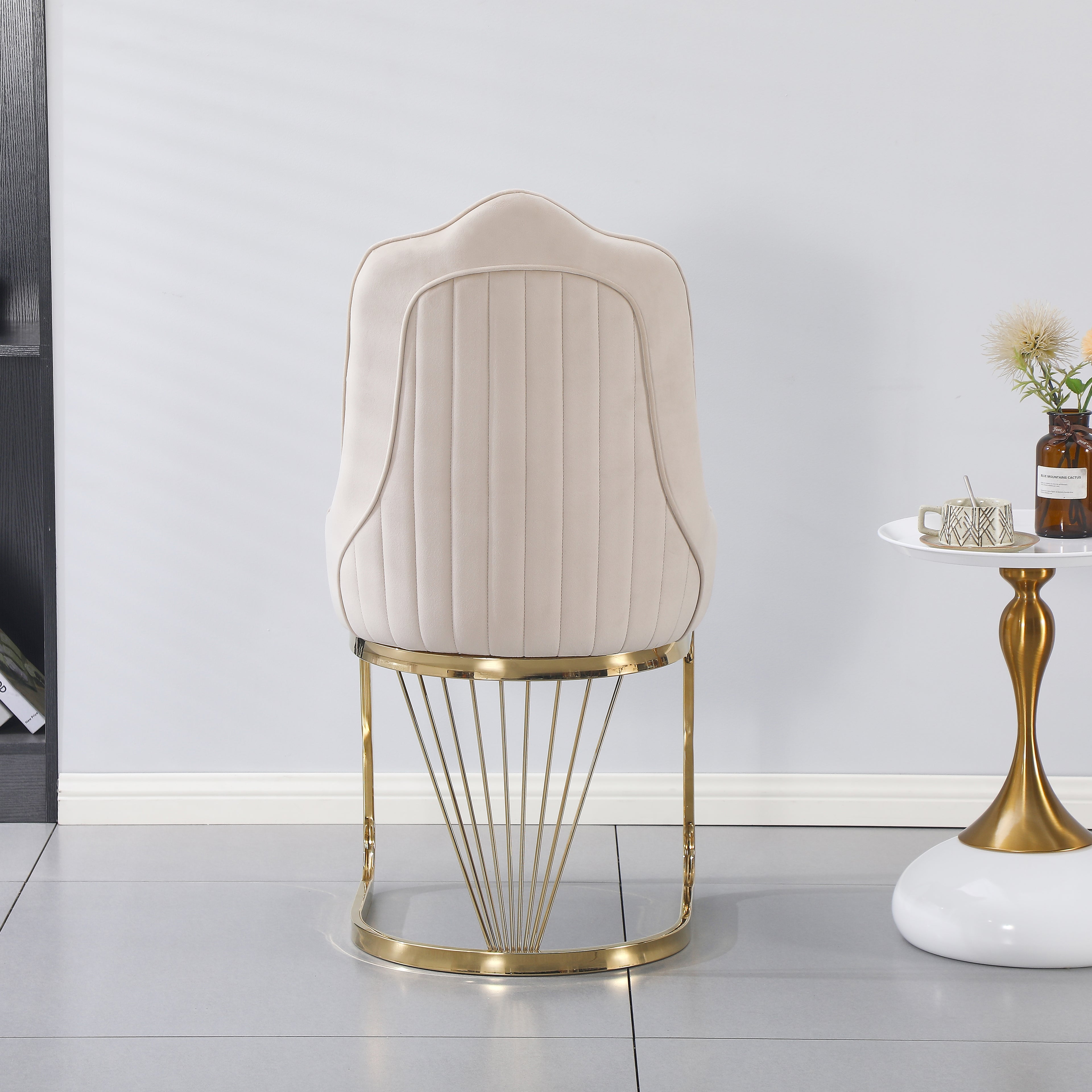 King Dining Chair - Gold Base