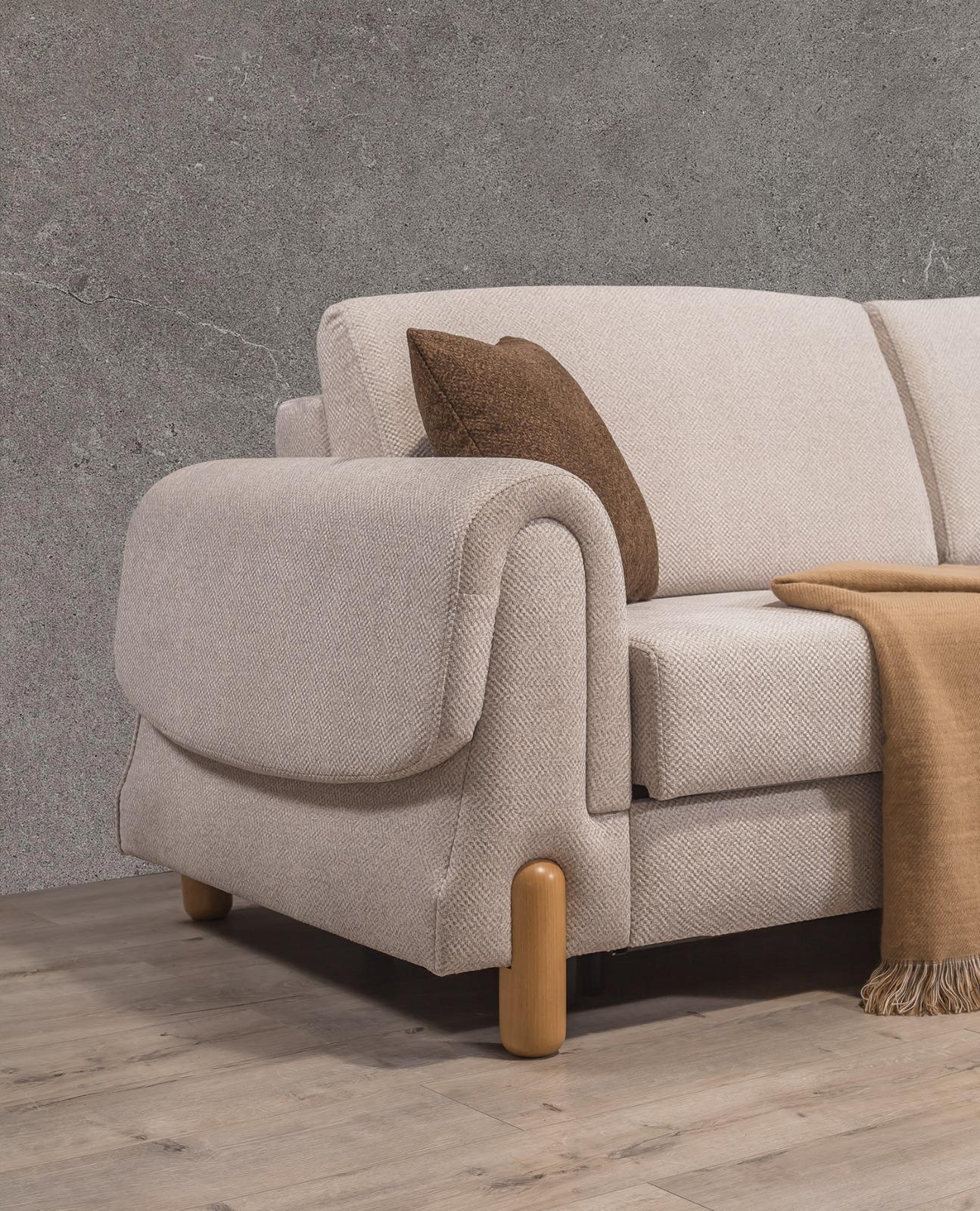 Lavender Corner Sofa bed storage