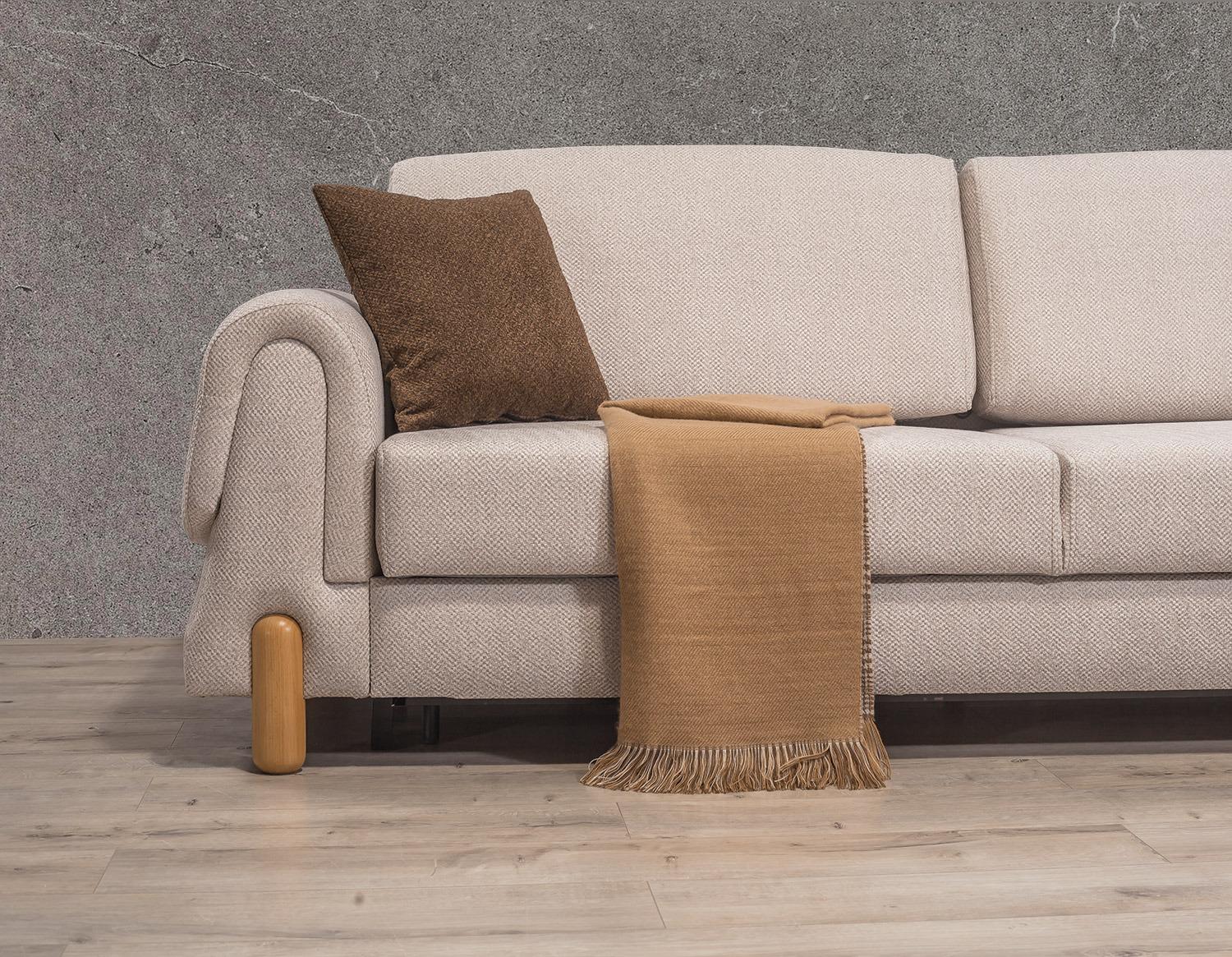 Lavender Corner Sofa bed storage