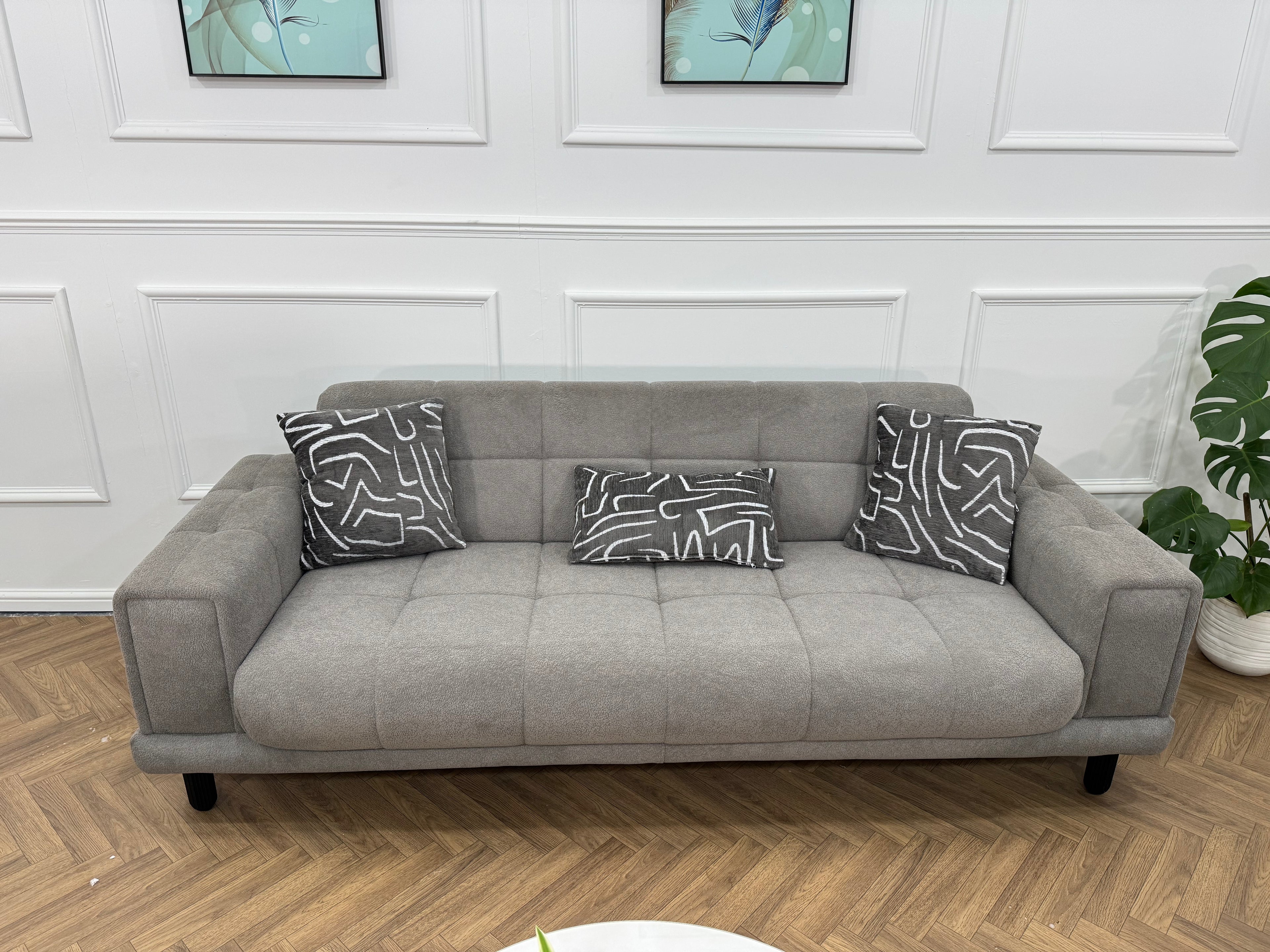 Flora Sofa Bed Set Teddy