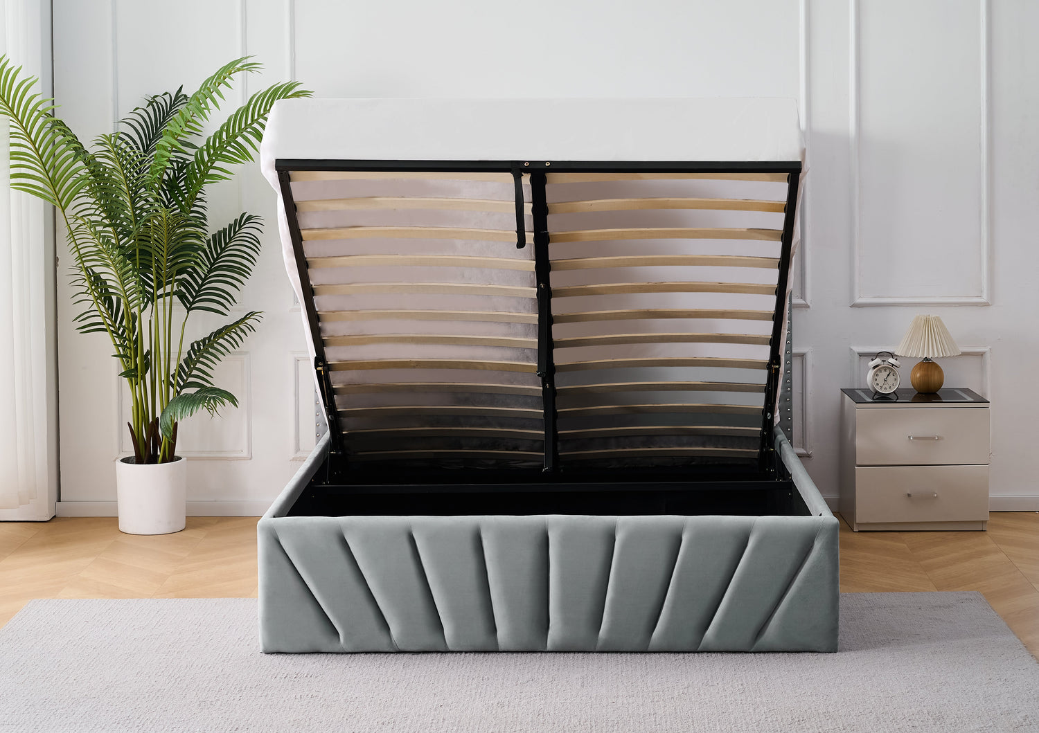 Rose Bed with Storage