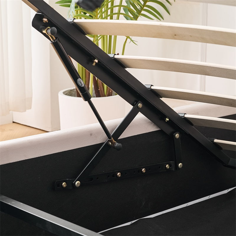 Bedroom, Q&P Furniture Crown Bed with Storage,
Crown bed with storage solutions,
Luxury bed with built-in storage,
Space-saving storage bed,
Elegant storage bed for modern bedrooms