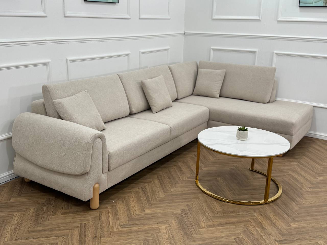 Lavender Corner Sofa bed storage