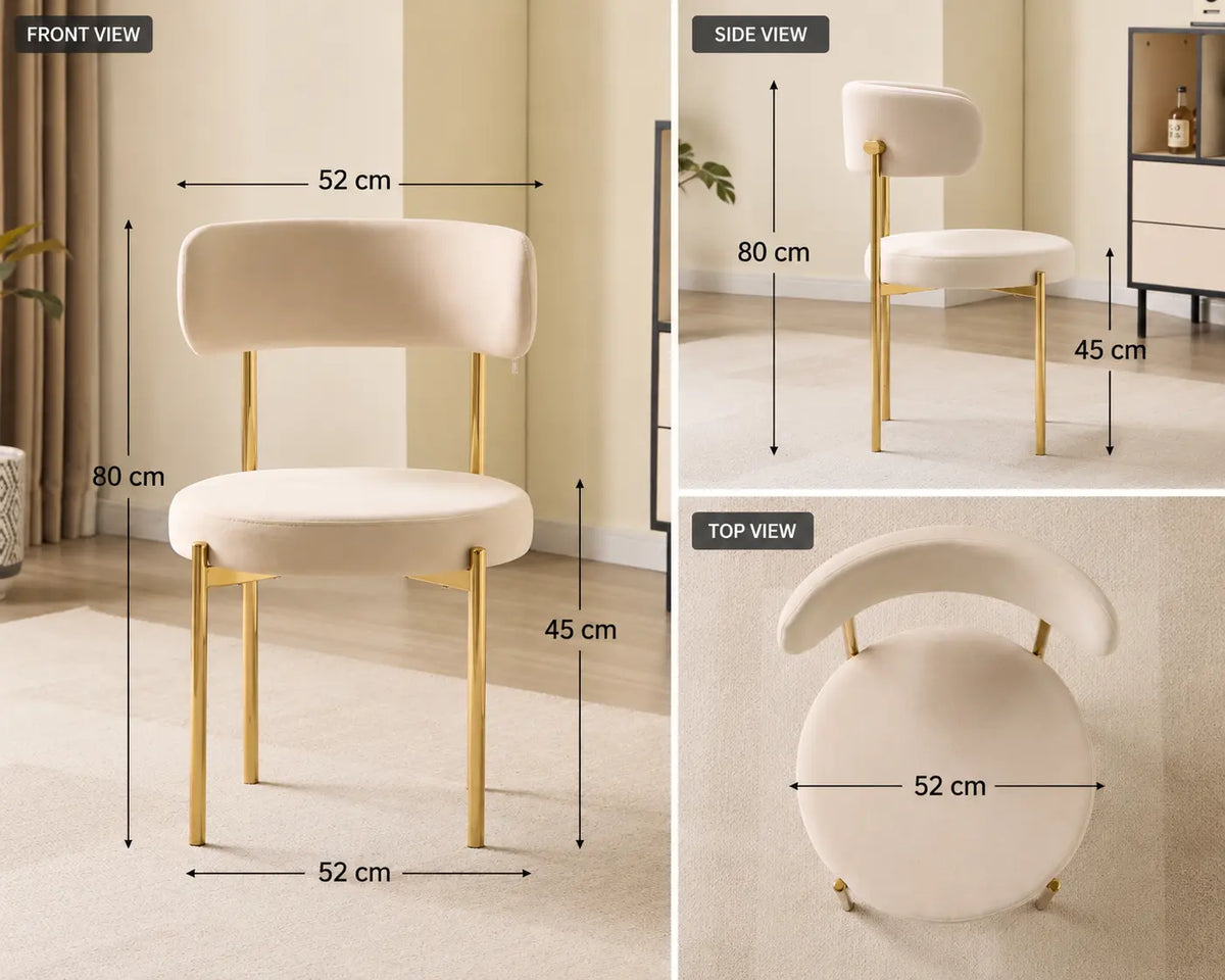 Gold London Luxury Living Collection Q&P Furniture