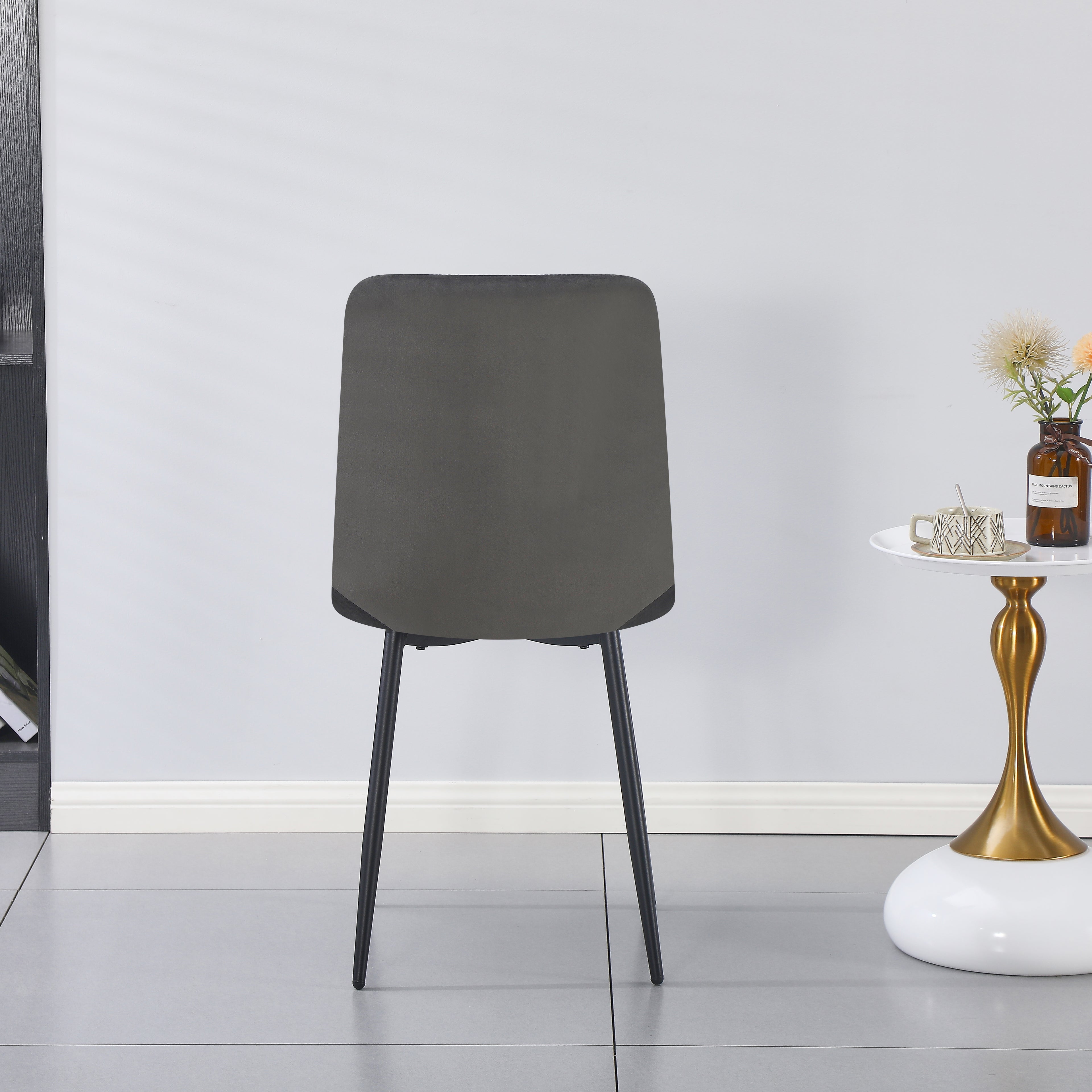 LUNA DINING CHAIR-DARK GREY