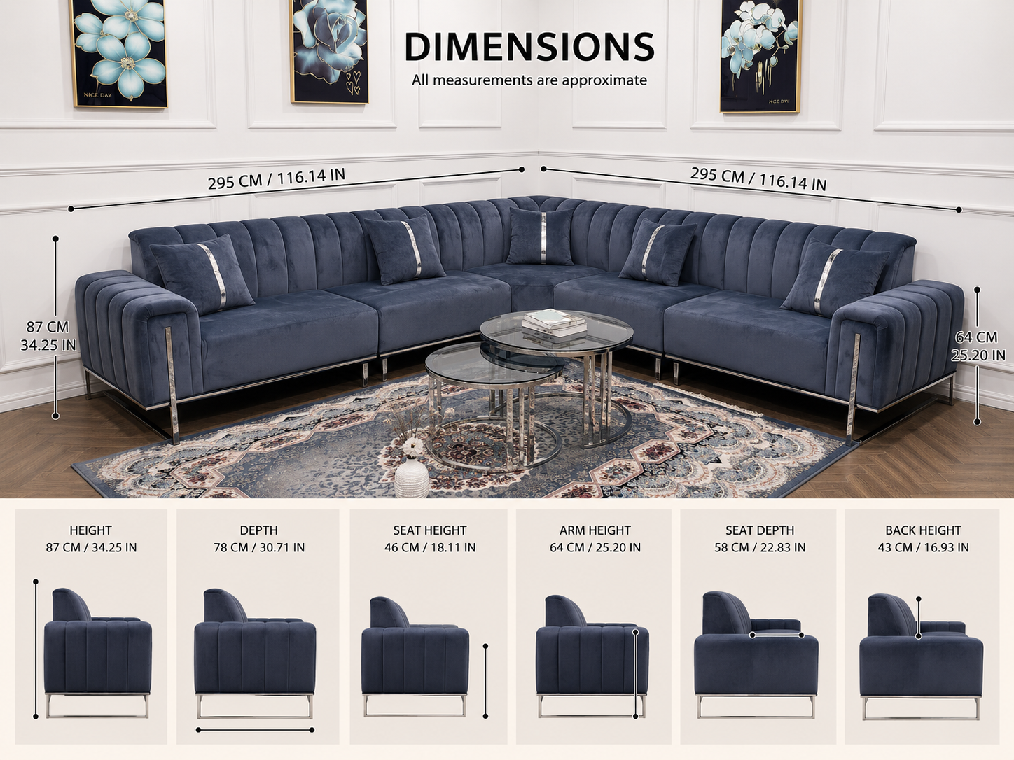 NEW LONDON CORNER SOFA