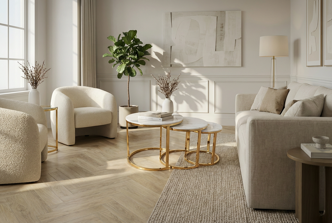 Vienna Nesting Coffee Tables Q&P Furniture