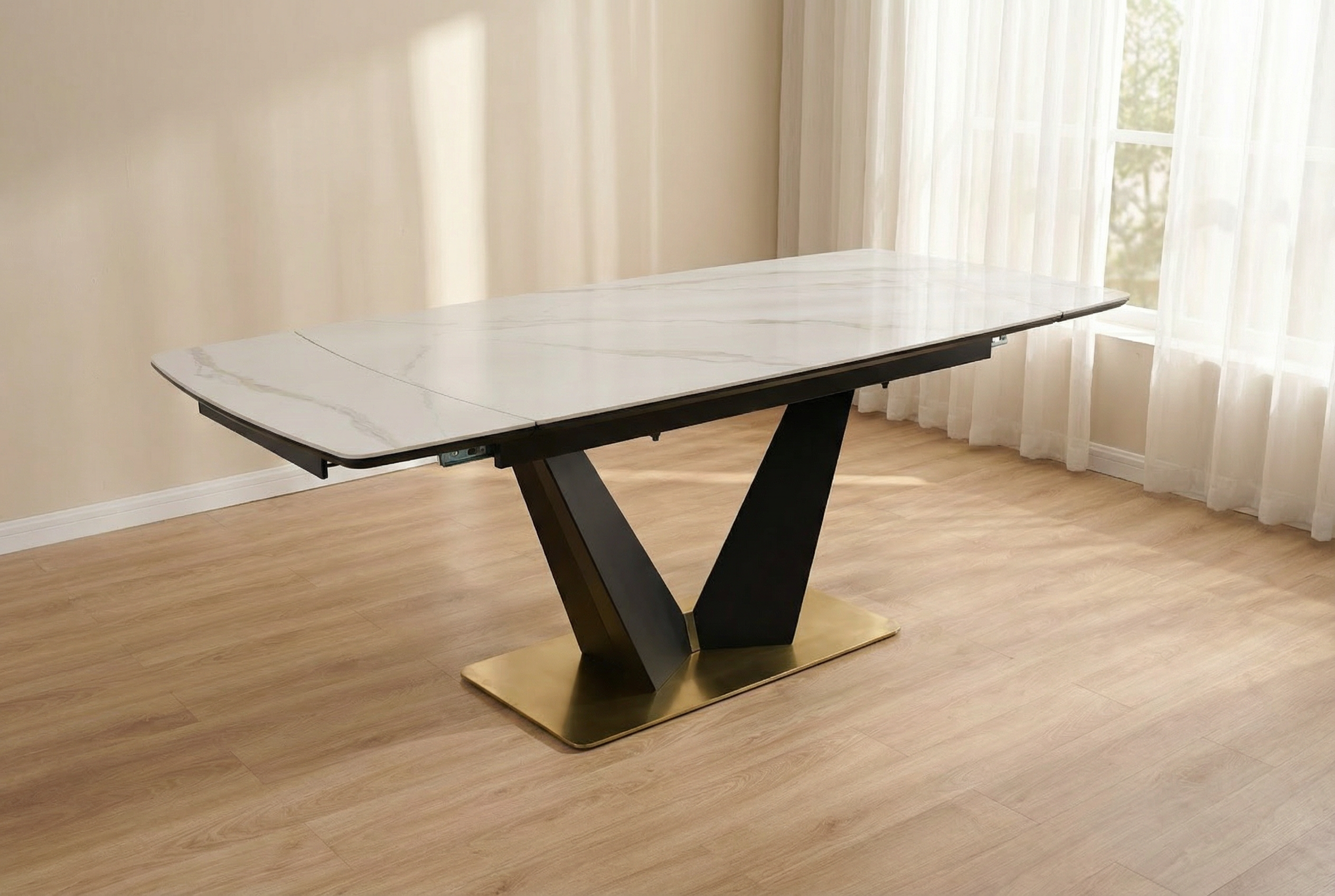 Lumia Extendable Dining Table Set