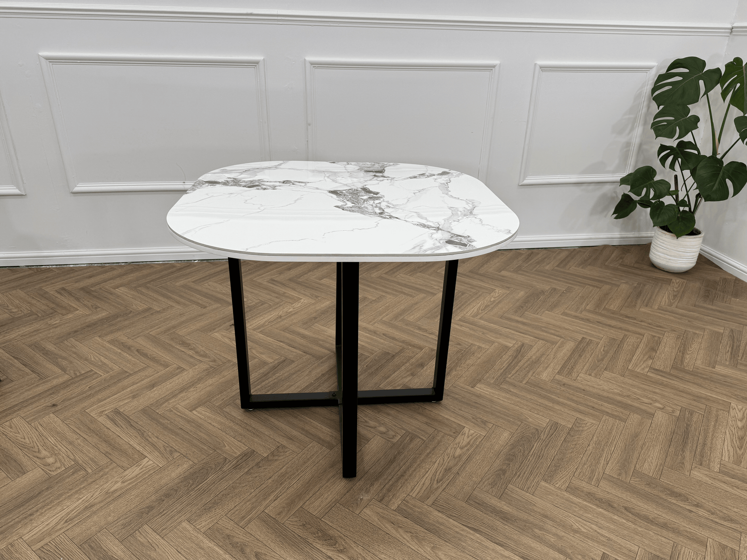 Oliver Nesting Dining Table set Square 1