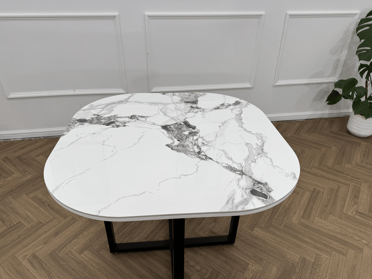 Oliver Nesting Dining Table set Square 1