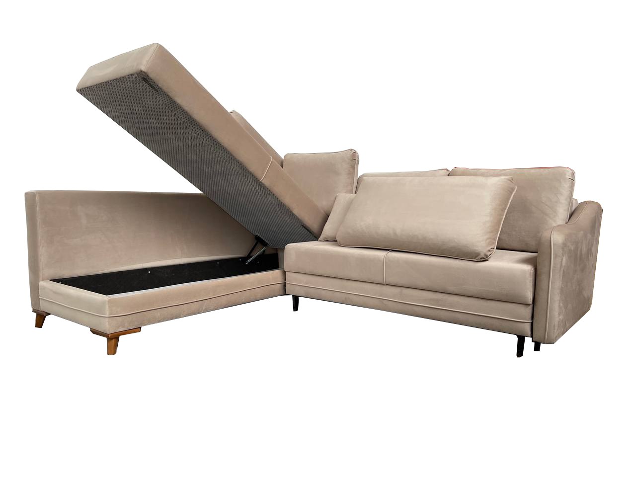 Oxford Corner Sofa bed storage