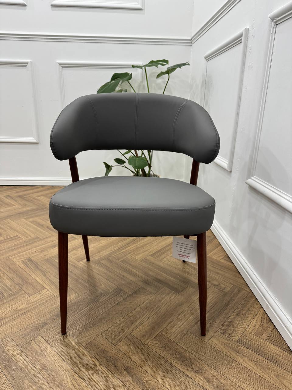 Mila Dining Chair-DArk grey