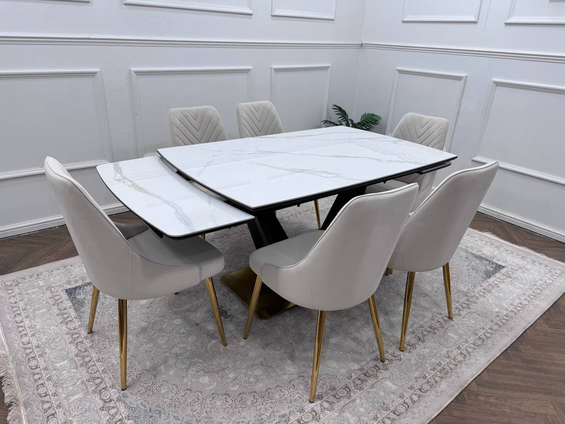 Paris Extend Dining Table Set