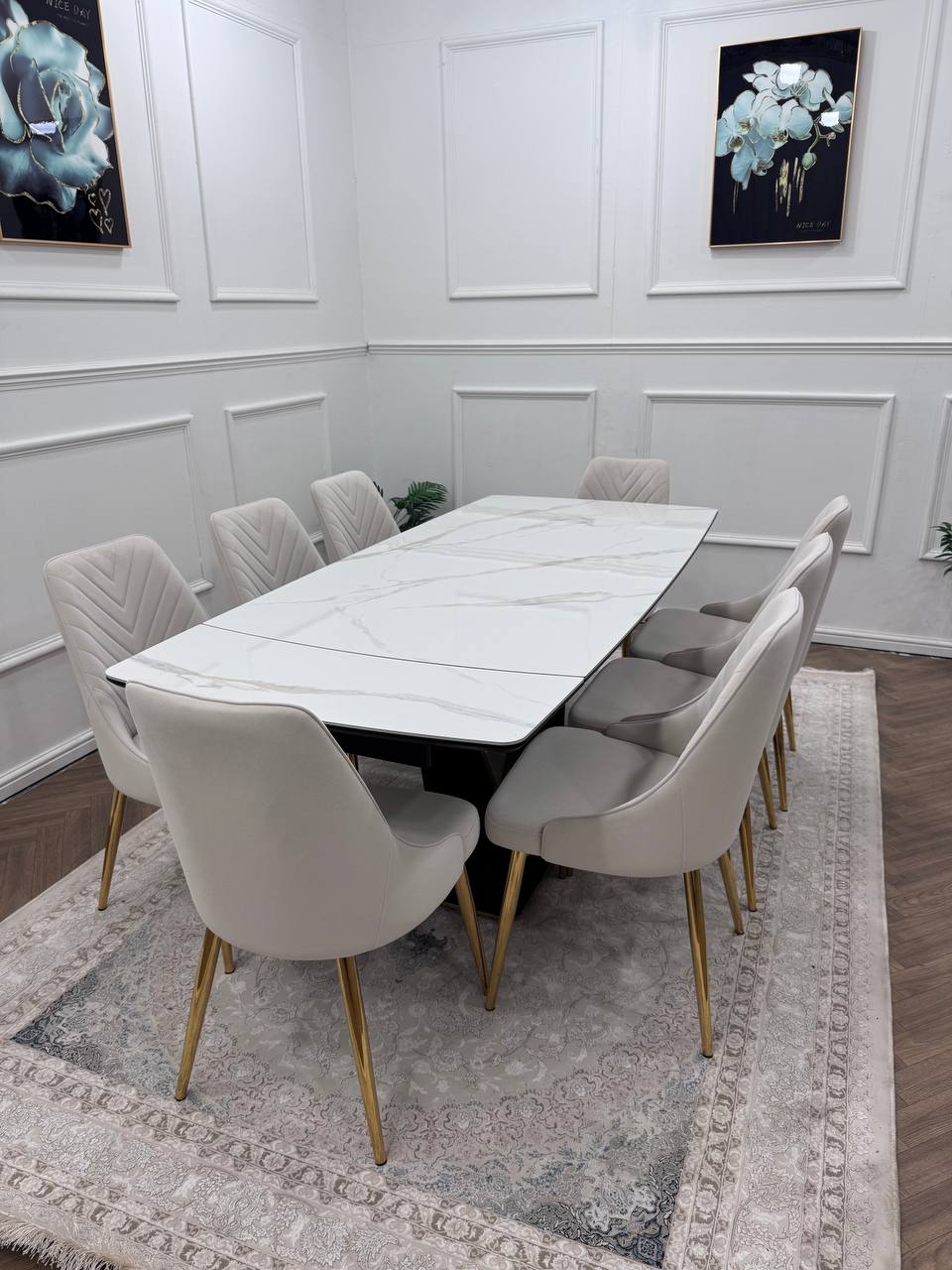 Paris Extend Dining Table Set