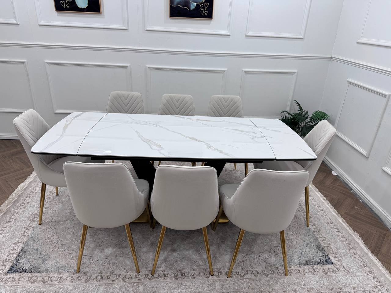 Paris Extend Dining Table Set