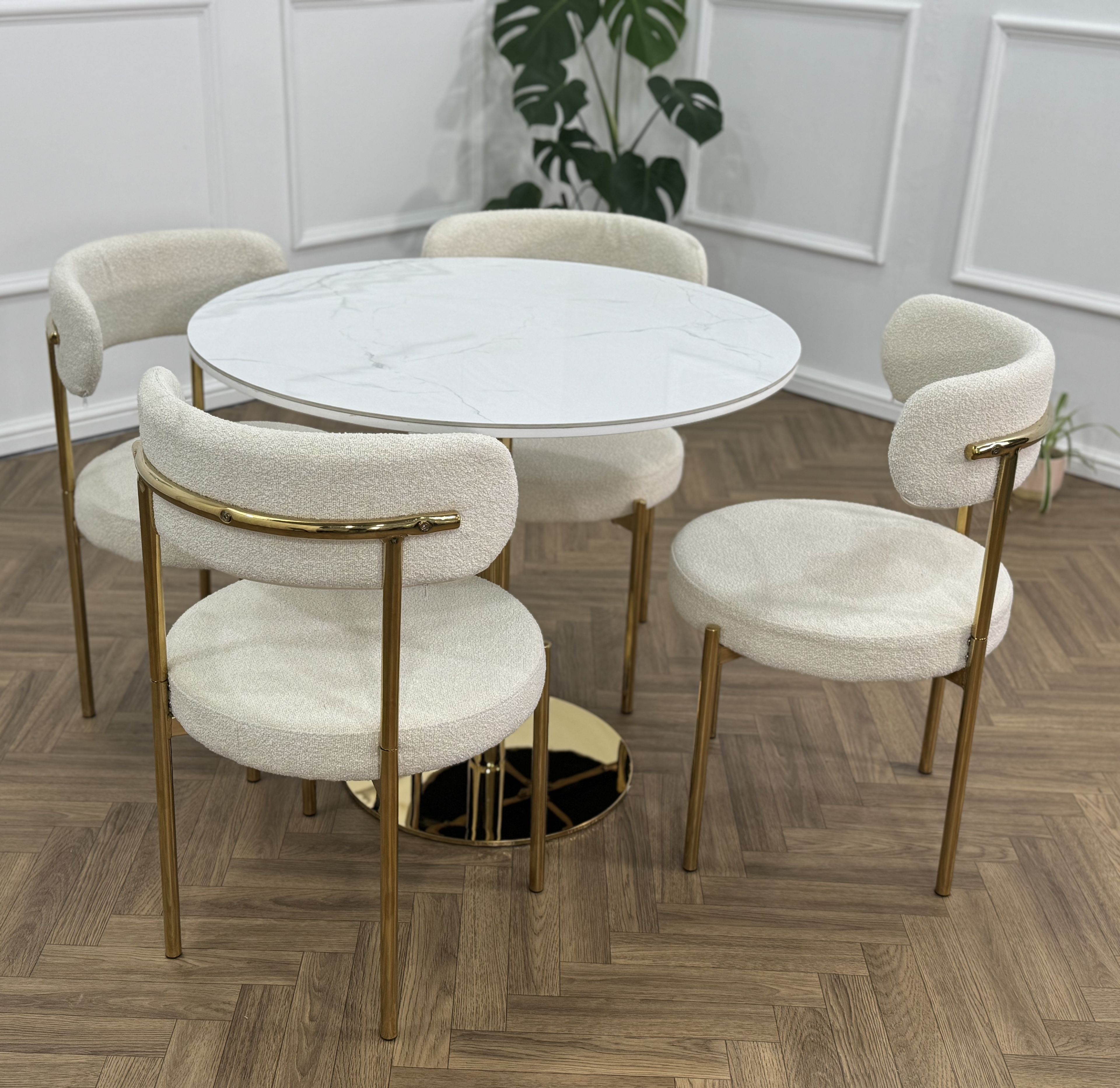 Luxe Dining Chair - Gold