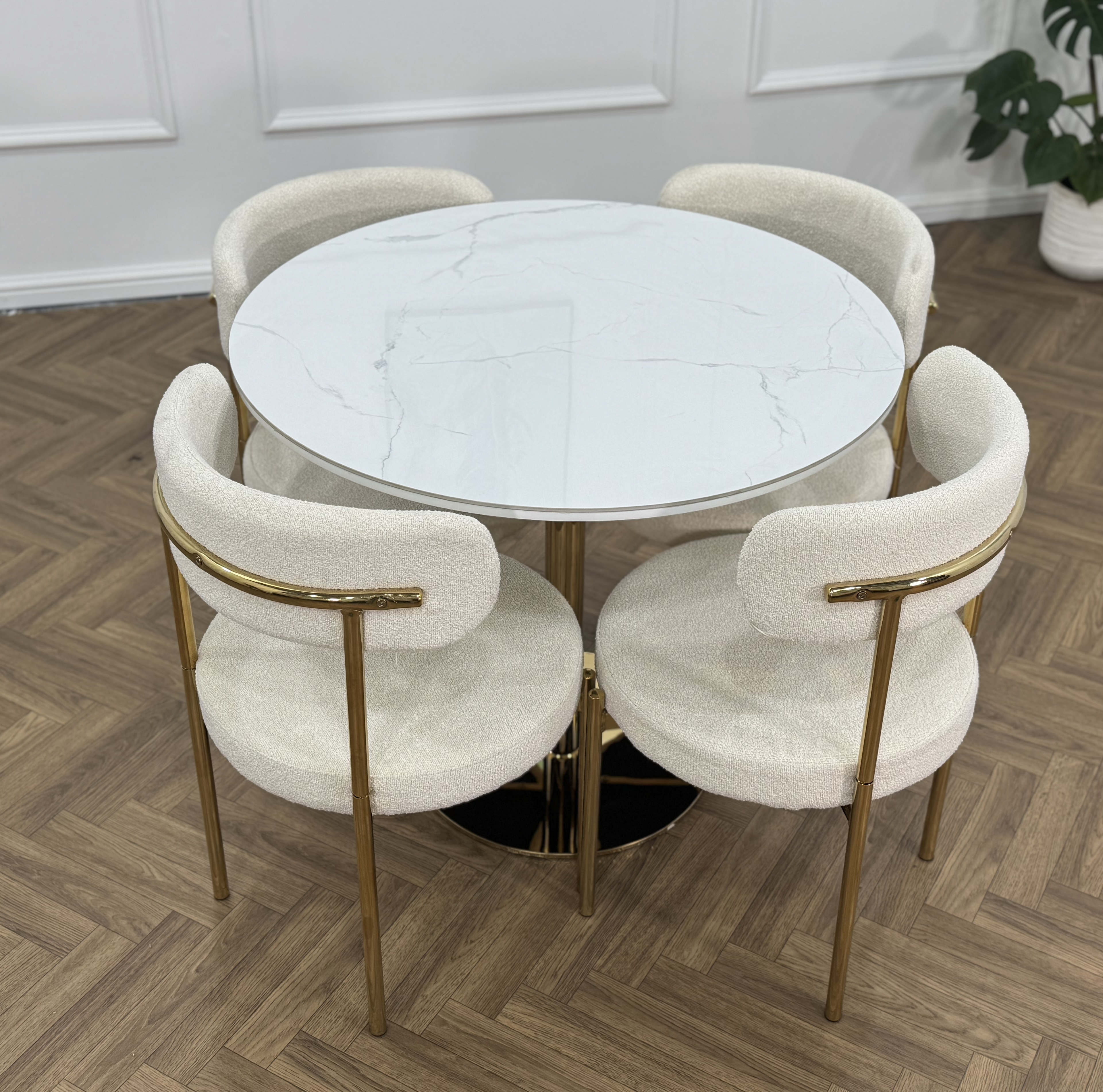 Luxe Dining Chair - Gold