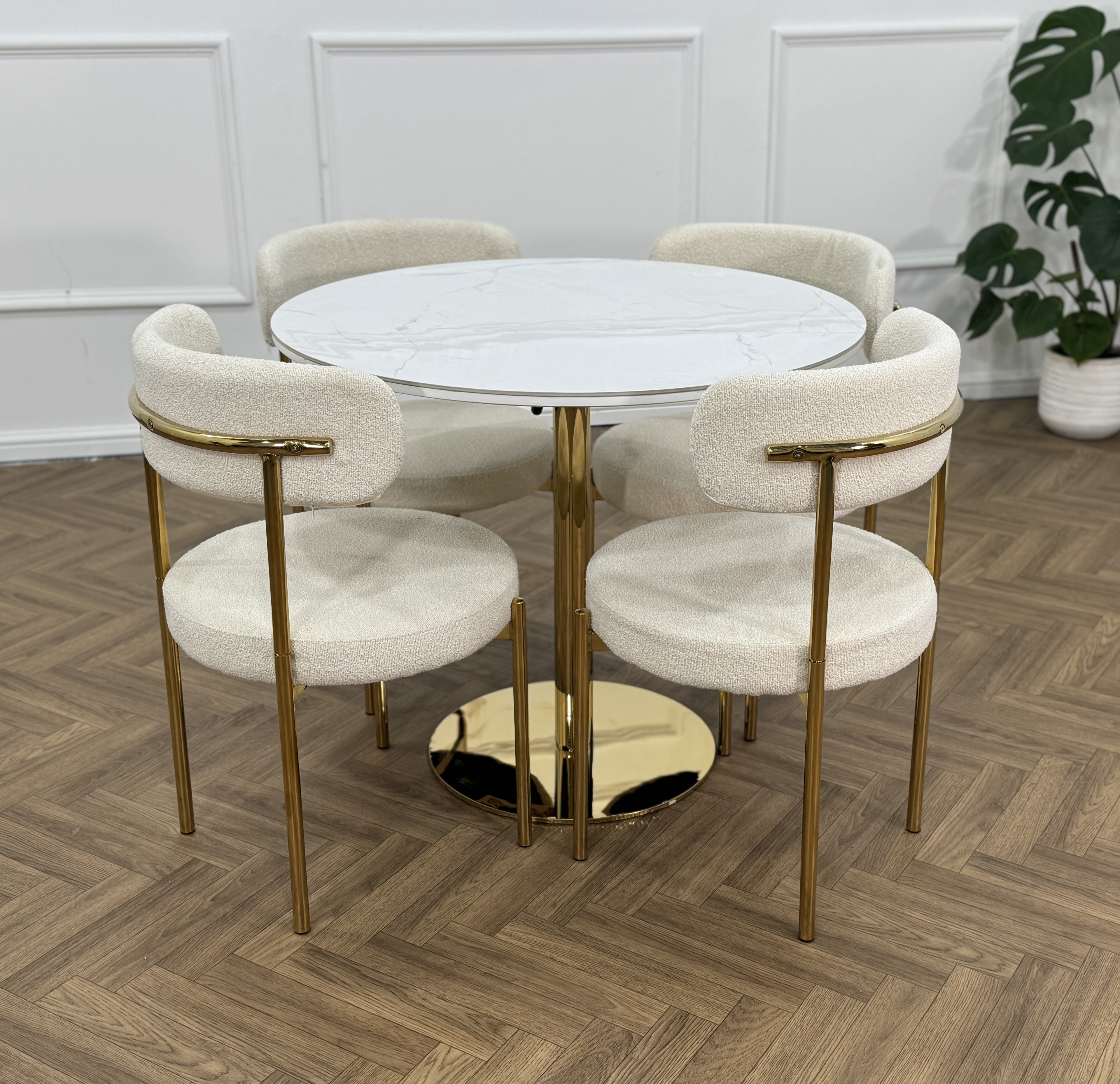 Luxe Dining Chair - Gold