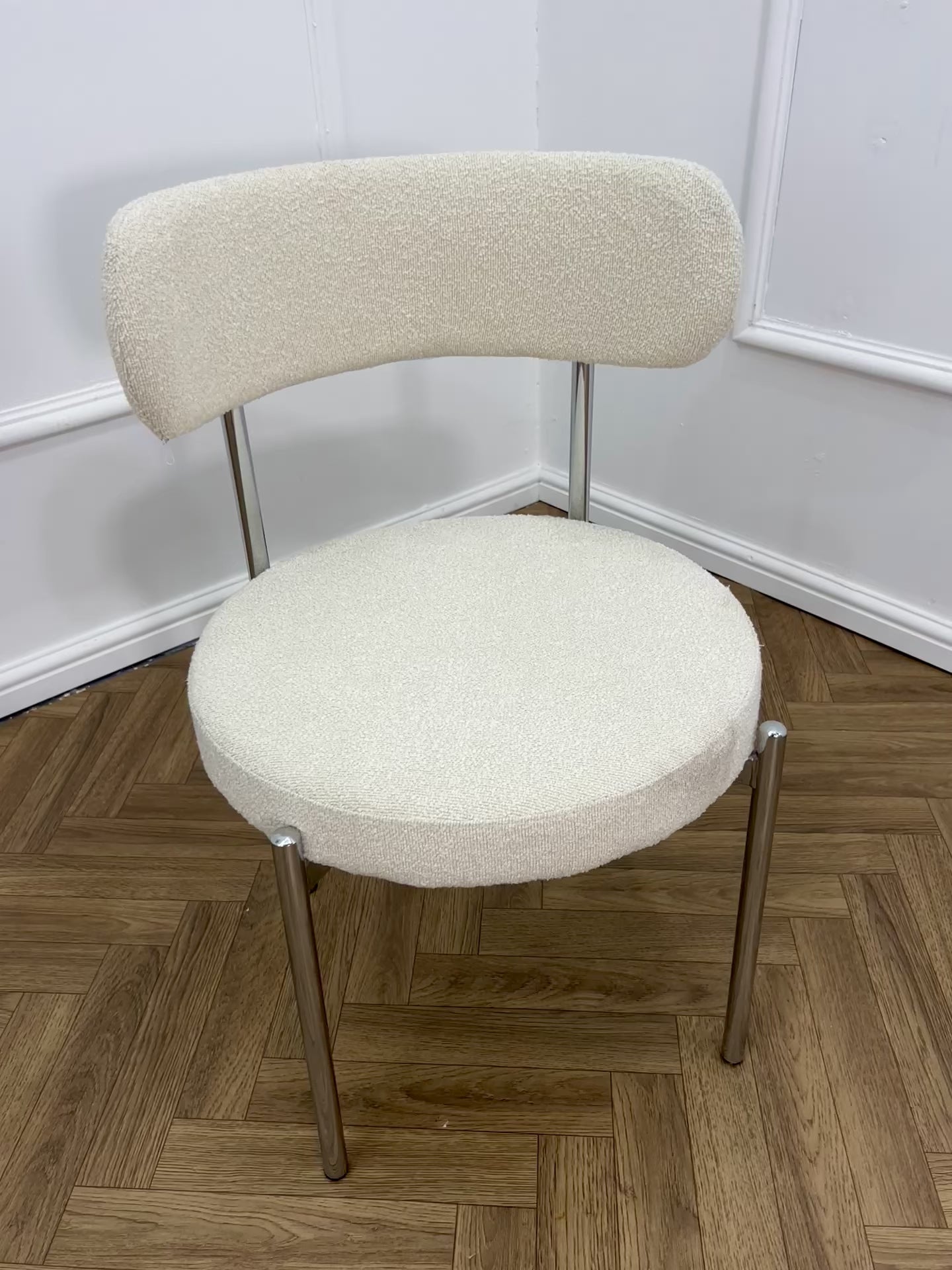 Luxe Dining Chair - Silver