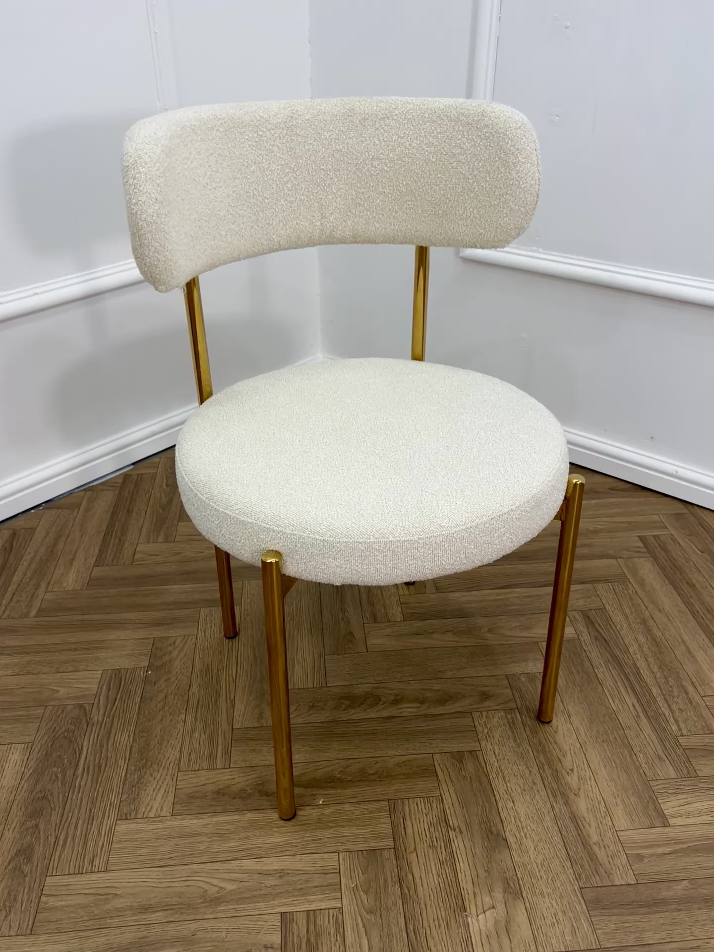 Luxe Dining Chair - Gold