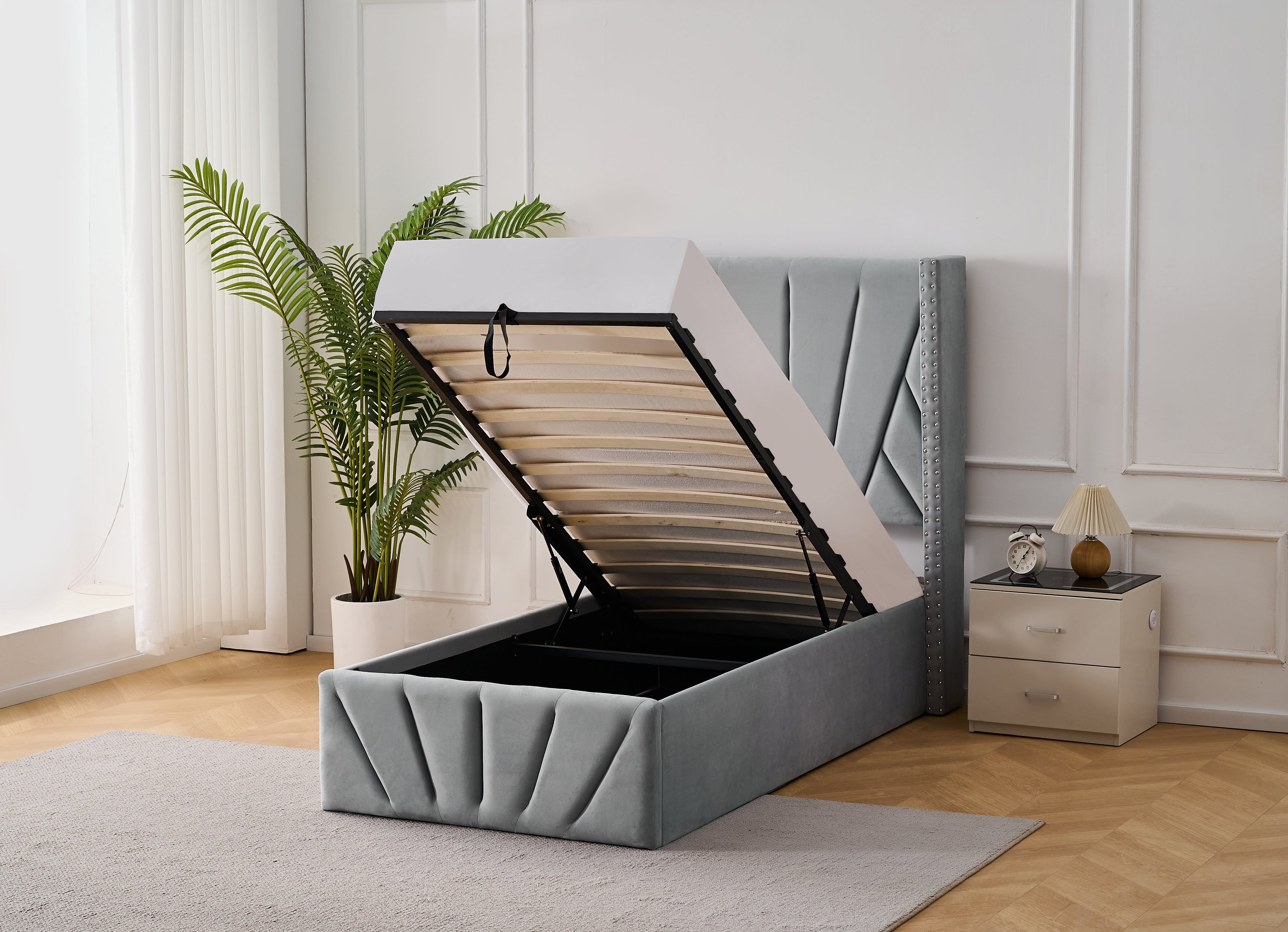 Rose Bed with Storage