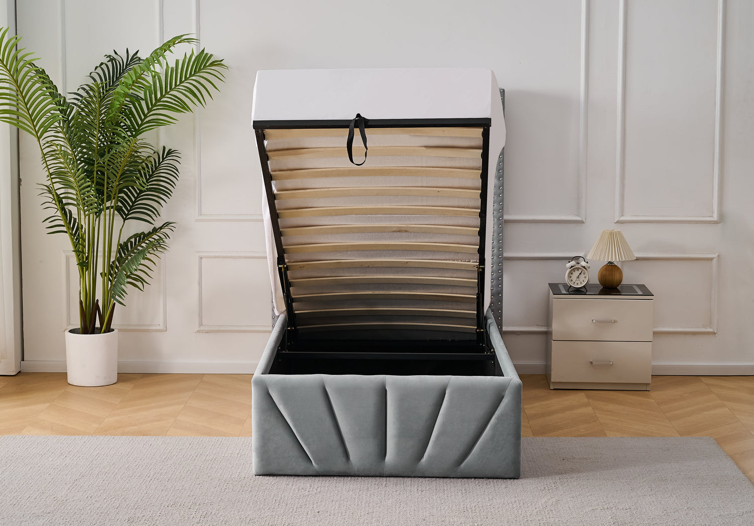 Rose Bed with Storage