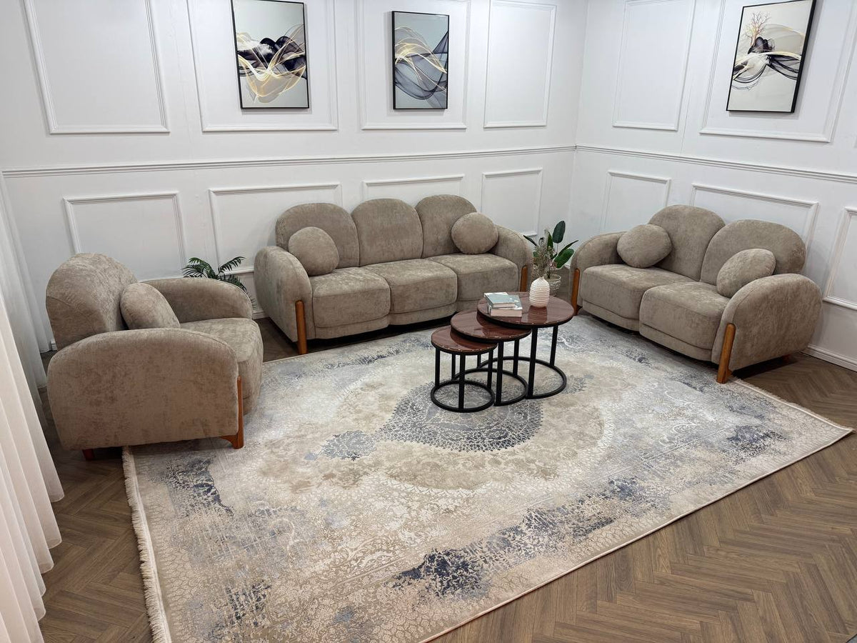 Daffodil Sofa Set – Modern 3+2+1 Living Room Sofa Collection