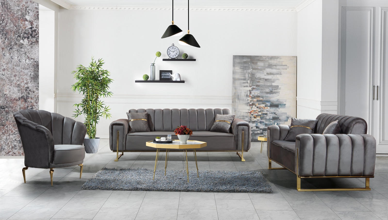 Gold London Luxury Living Collection