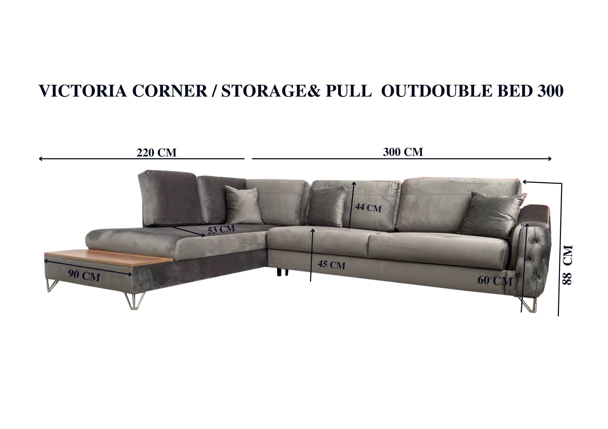 victoria corner sofa