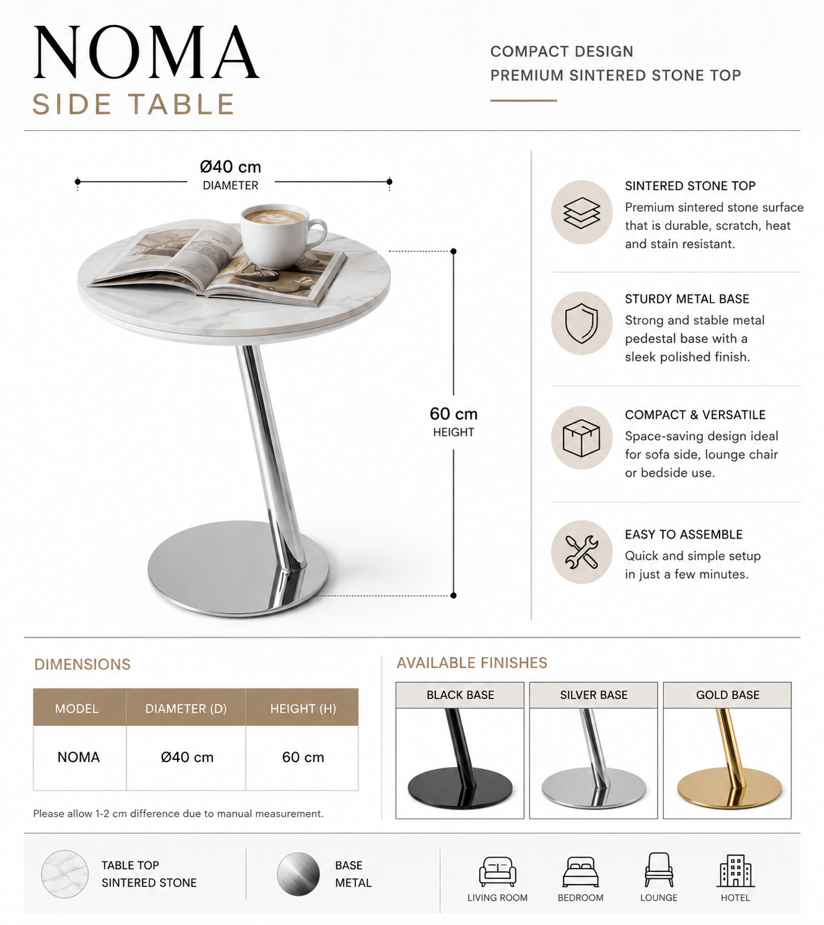 NOMA Side Table
