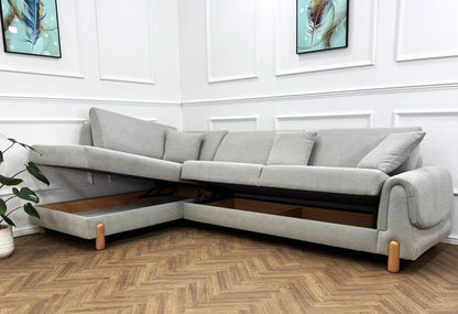 Lavender Corner Sofa bed storage