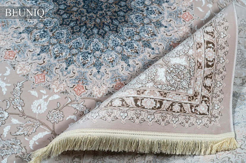 Darya Persian Rug – Luxury Floral Medallion Design | QPF 115