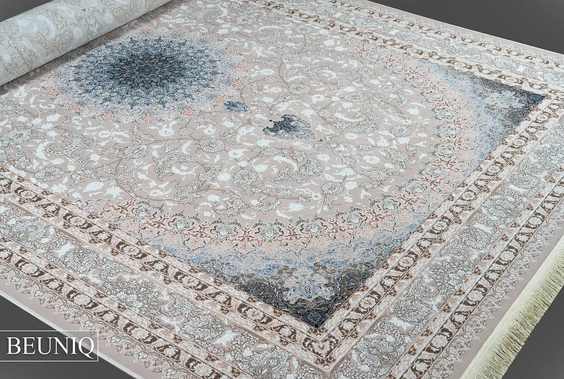 Darya Persian Rug – Luxury Floral Medallion Design | QPF 115